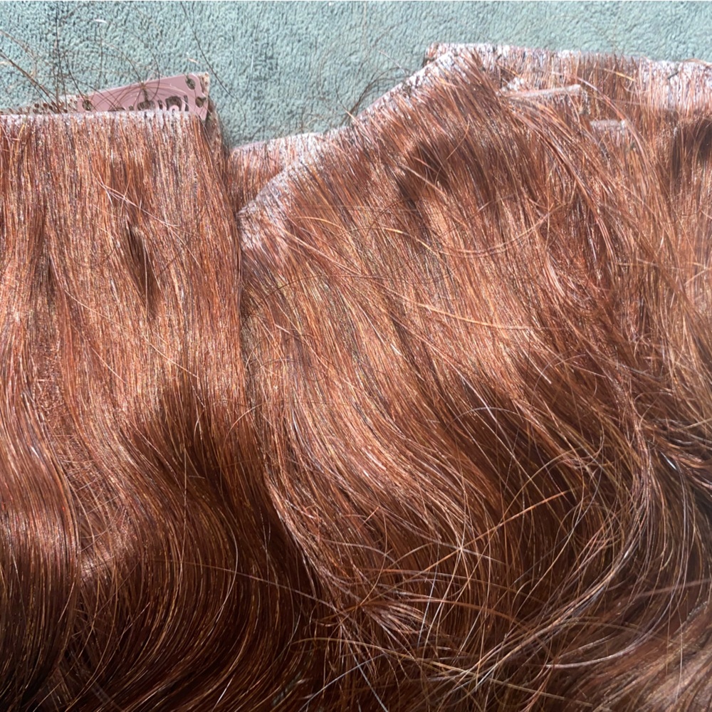Clip In Human Hair Extensions - Picture 2 of 5